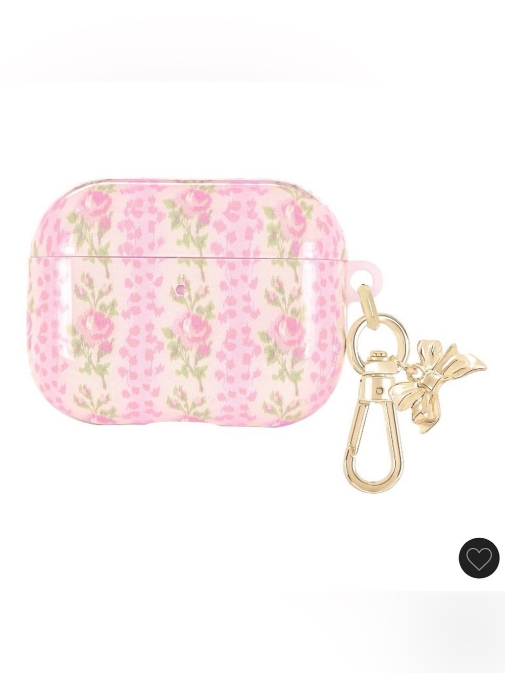 LoveShackFancy x Target x Casemate AirPods Pro 3 case in Strawberry Macaroon